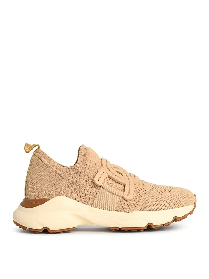 Tod s Sneaker Kate in tessuto tecnico beige