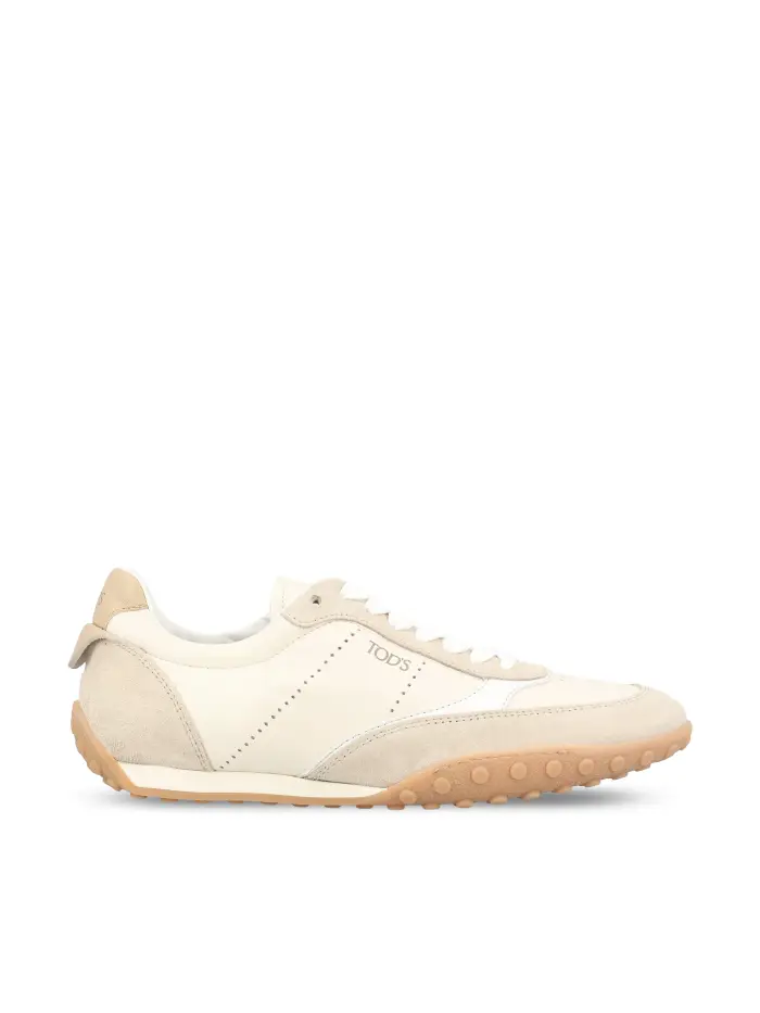 Sneakers realizzate in pelle BEIGE