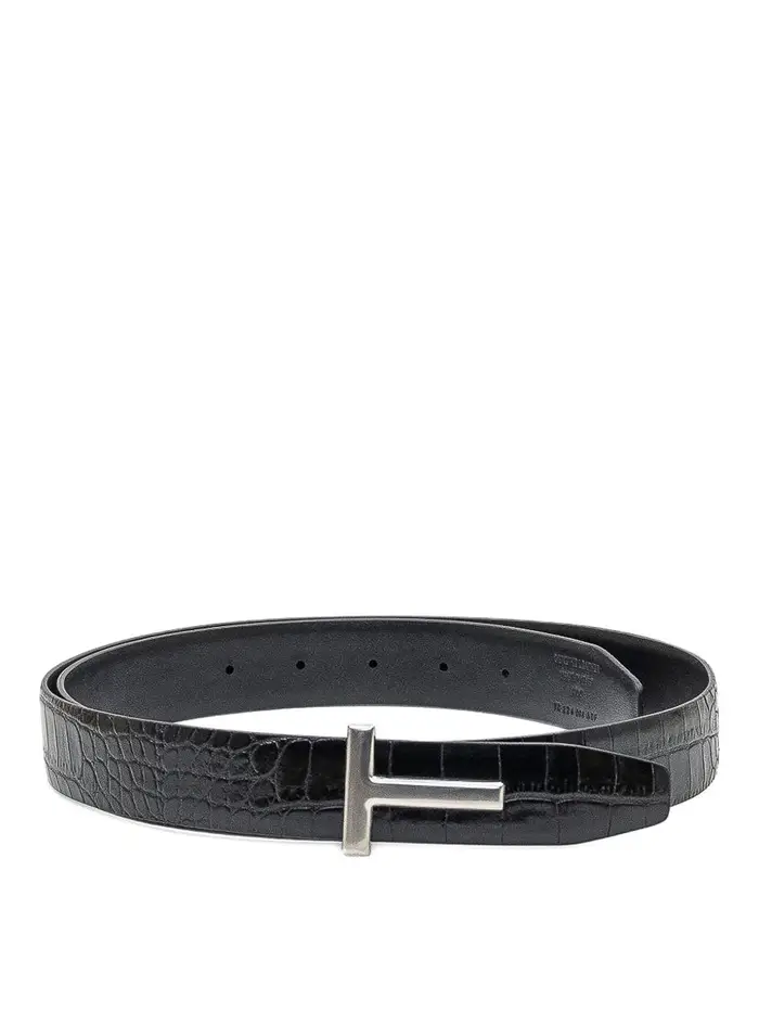 Tom Ford Cintura a T Nero