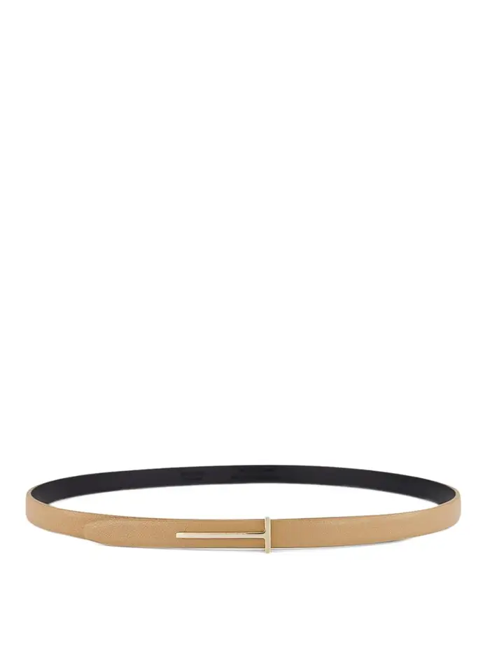 Tom Ford Cintura a T sottile Beige