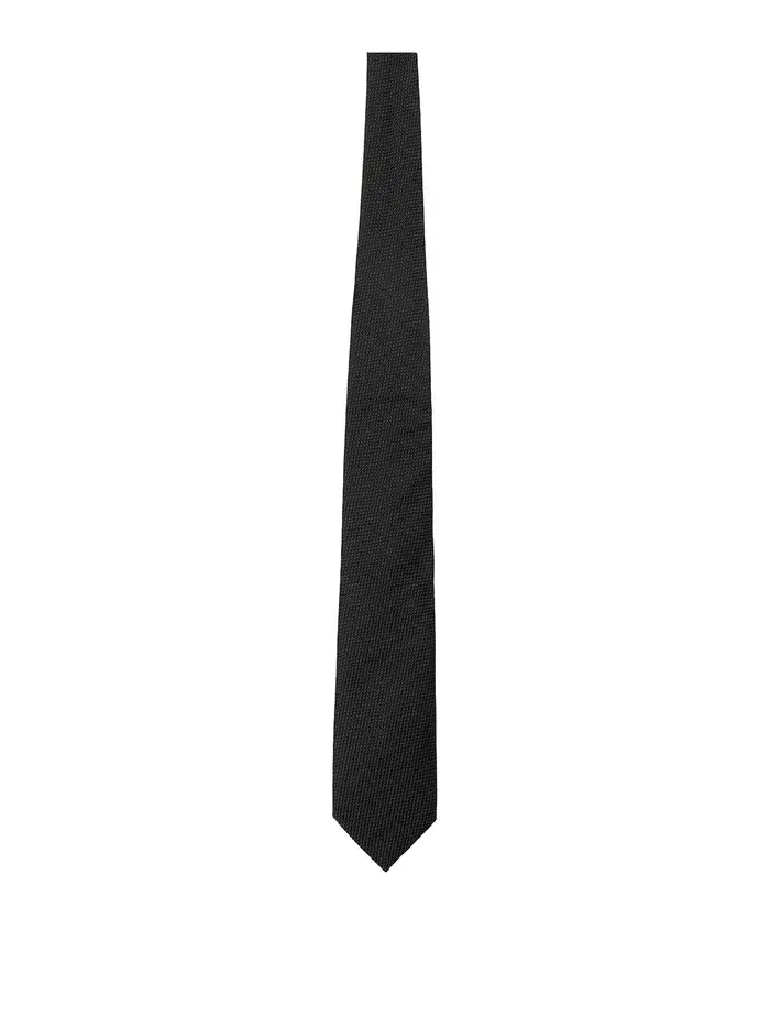 Tom Ford *Cravatta Icon a pois Nero