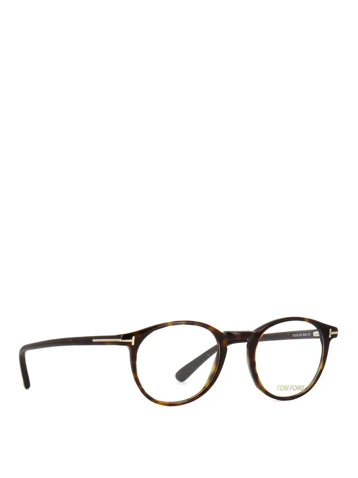 Tom Ford Occhiali da vista tartarugati Marrone