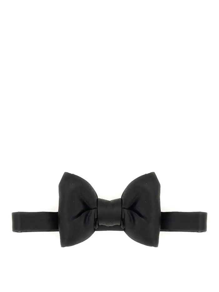 Tom Ford Papillon in raso Nero