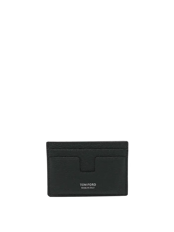 Tom Ford Porta carte classico Green T Line Verde