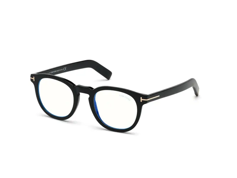 Tom Ford Uomo FT5629-B 1 Montature da vista Acetato Nero Rotonda Normale