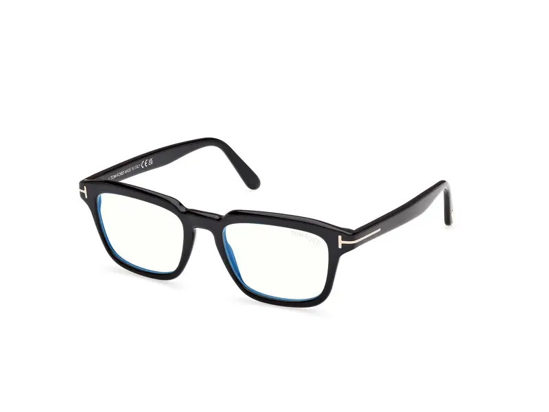 Tom Ford Uomo FT6032-B 1 Montature da vista Acetato Nero Squadrata Normale