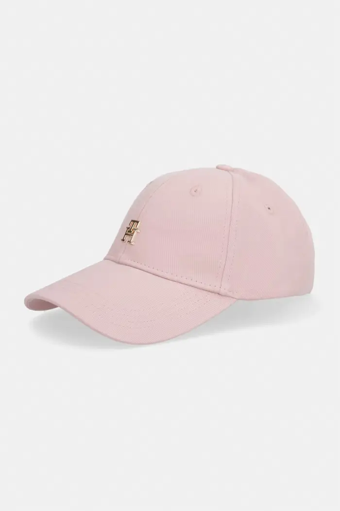 Tommy Hilfiger Cappellino Th Elevated Chic Cap AW0AW17631 Rosa