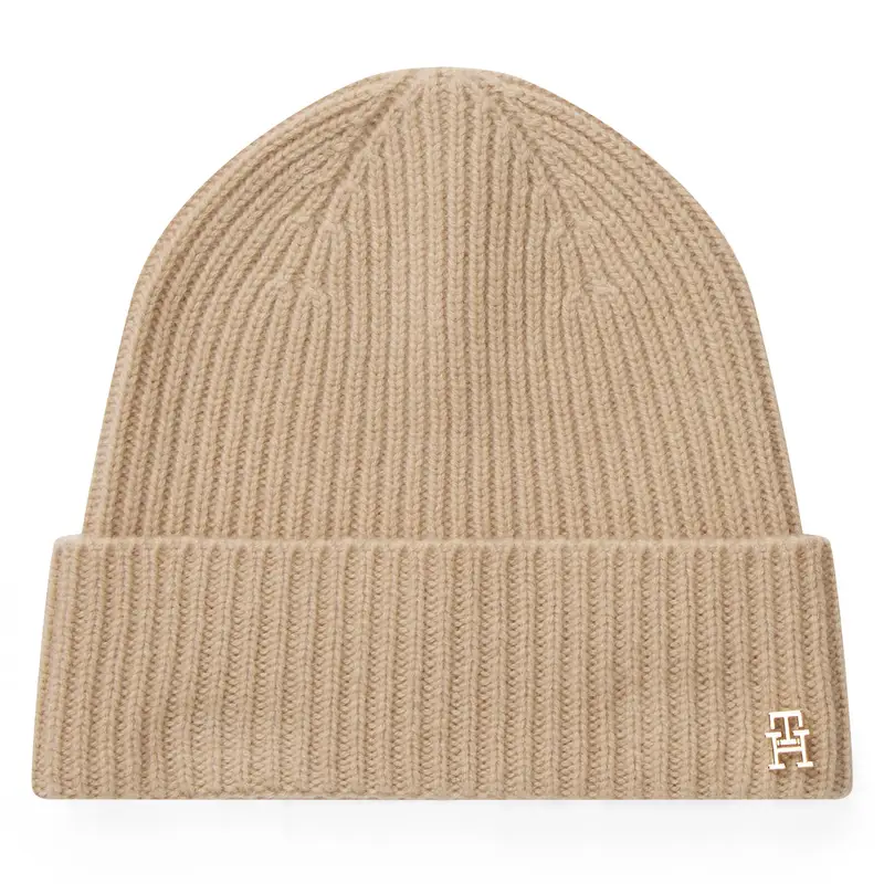 Tommy Hilfiger Berretto Th Cashmere AW0AW17772 Beige