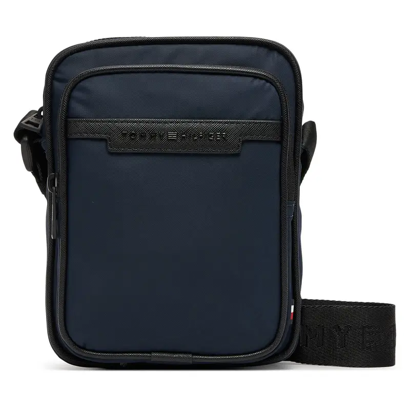 Tommy Hilfiger Borsellino Th Repreve Mini Reporter AM0AM13465 Blu scuro