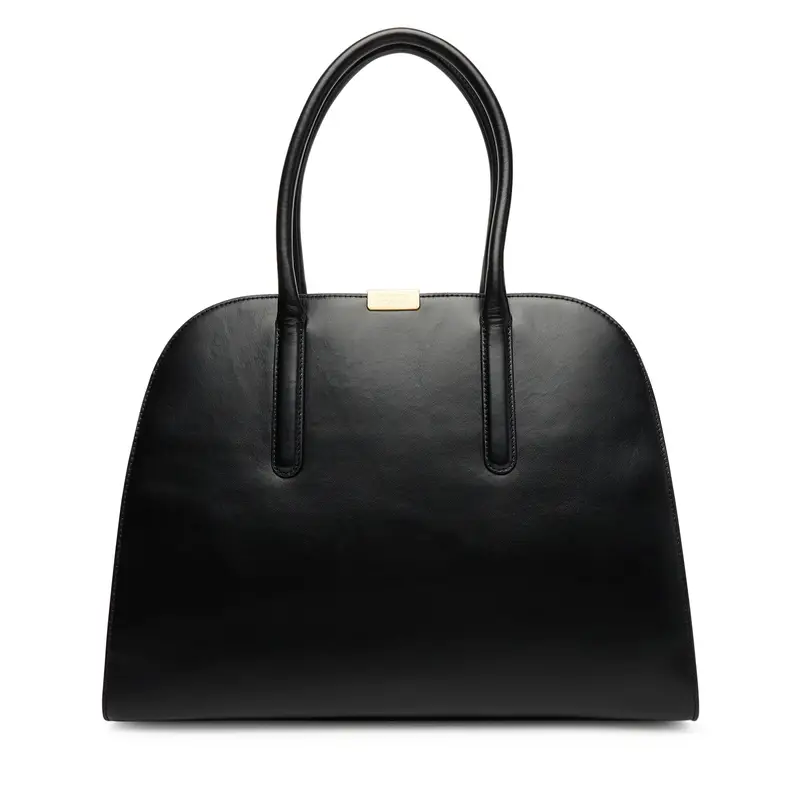 Tommy Hilfiger Borsetta Iconic Leather Tote AW0AW18206 Nero