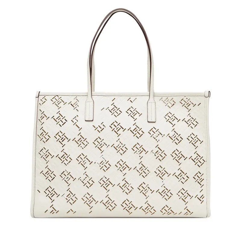 Tommy Hilfiger Borsetta Th City AW0AW17501 Écru Écru