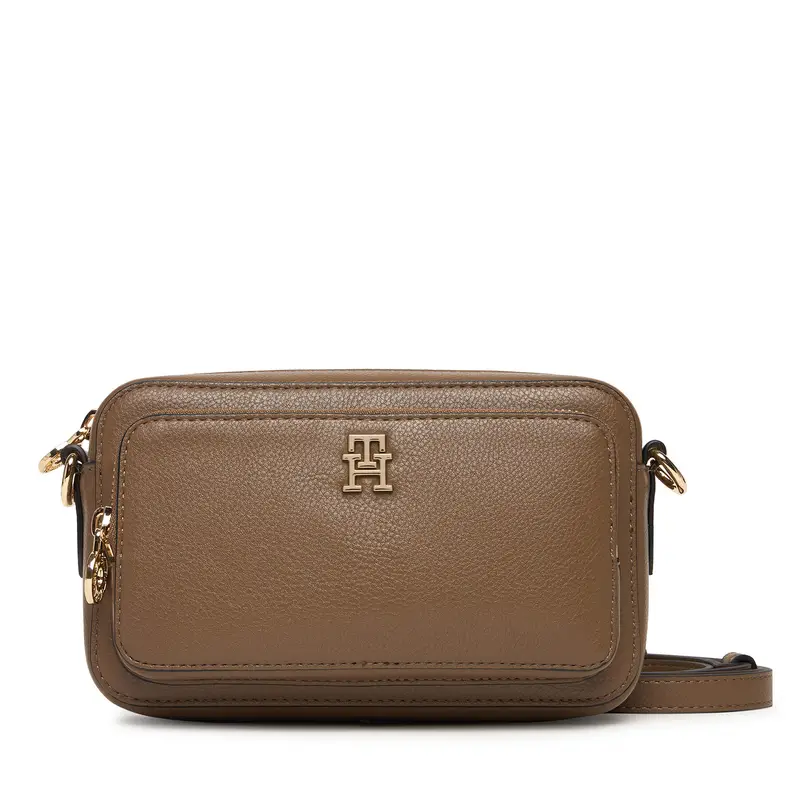 Tommy Hilfiger Borsetta Th Icon Camera Bag AW0AW18120 Marrone