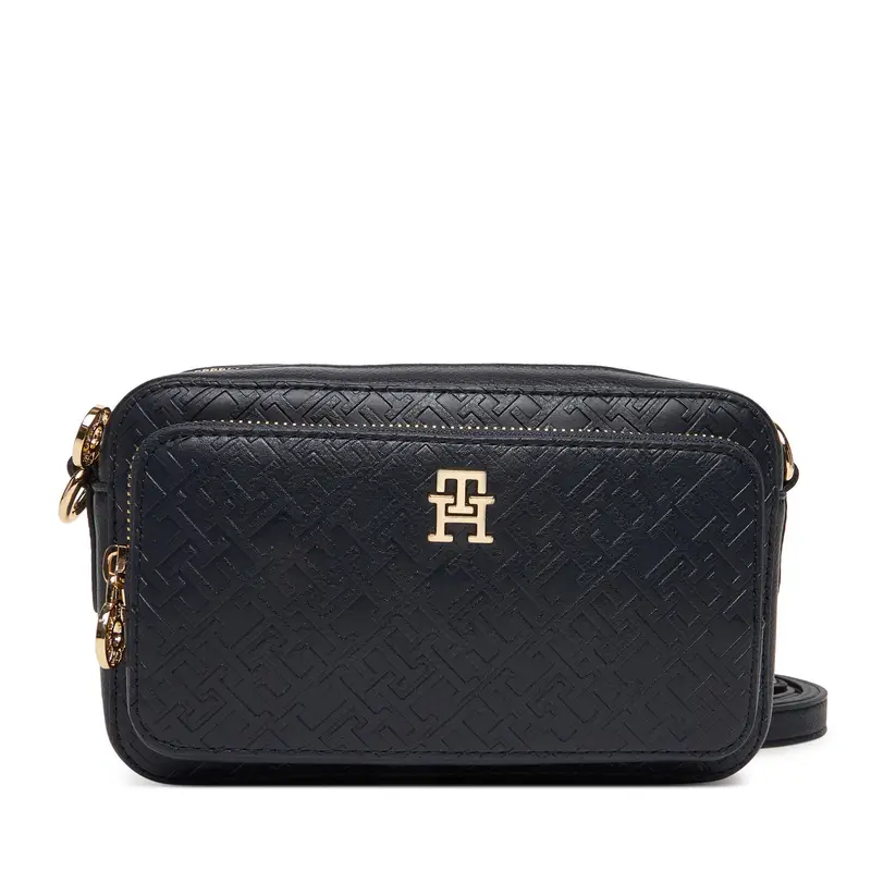 Tommy Hilfiger Borsetta Th Icon Camera Bag Mono AW0AW18121 Blu scuro