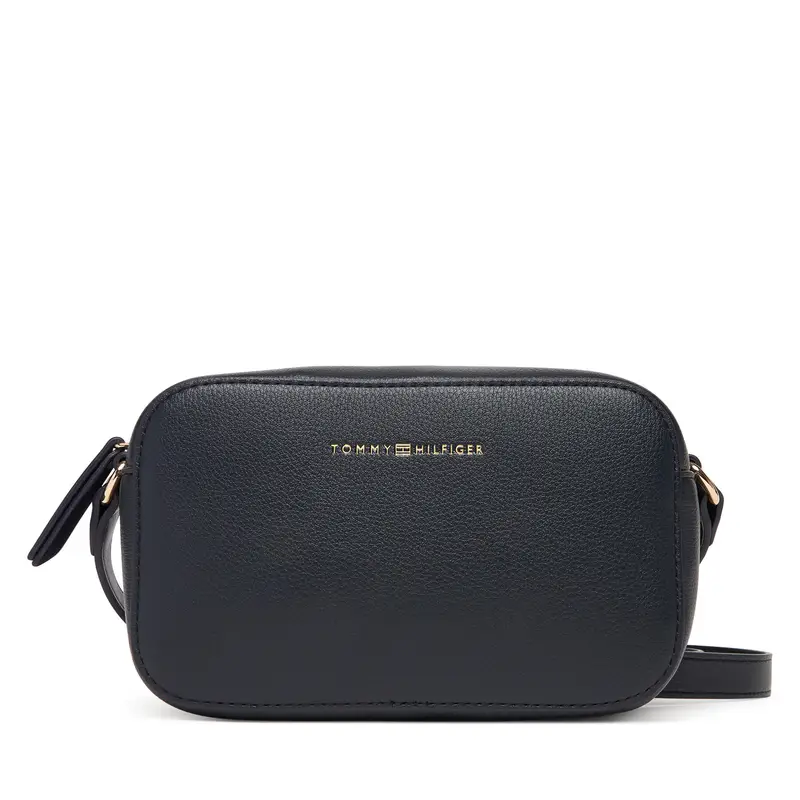 Tommy Hilfiger Borsetta Th Logo Camera Bag AW0AW18115 Blu scuro