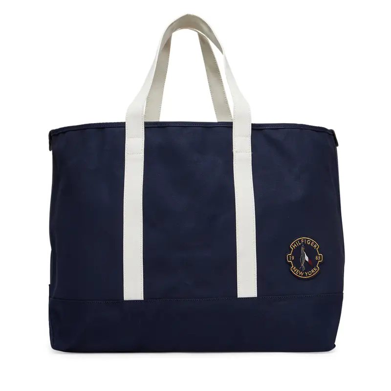 Tommy Hilfiger Borsetta Th Summer Tote AM0AM13557 Blu scuro