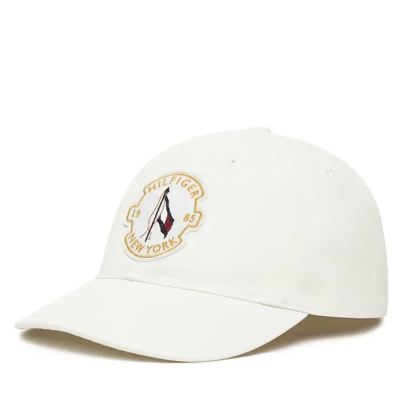 Tommy Hilfiger Cappellino AM0AM13430 Écru Écru