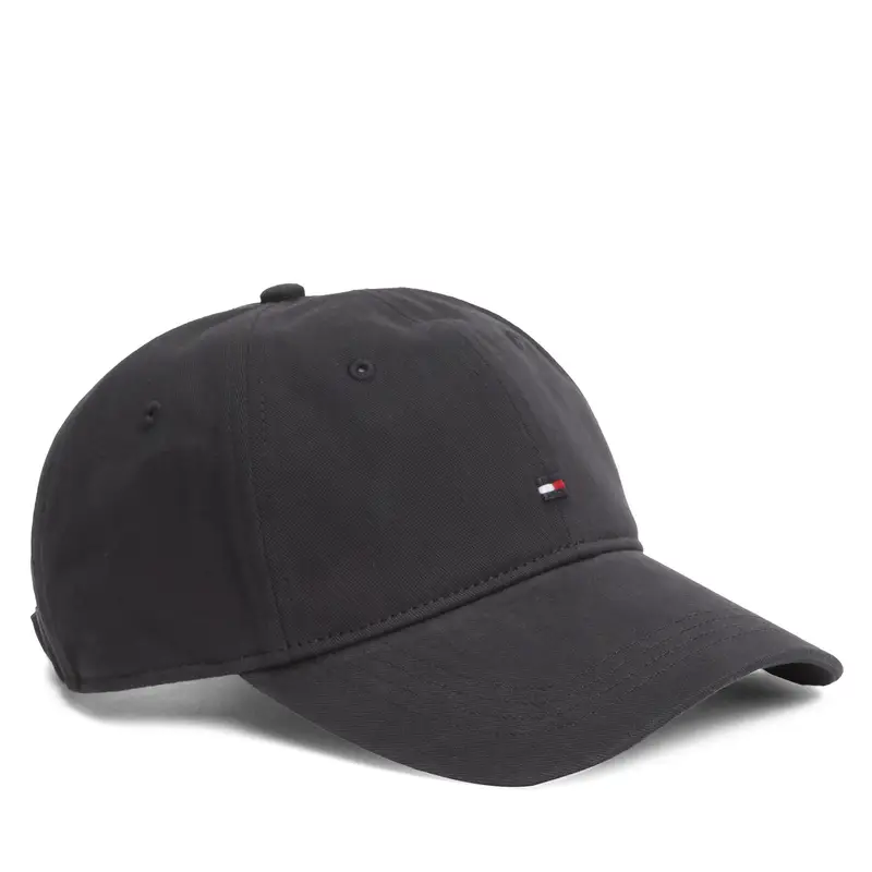Tommy Hilfiger Cappellino Flag '85 Soft 6 Panel Cap AM0AM12531 Nero