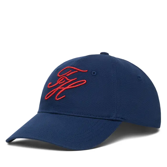 Tommy Hilfiger Cappellino Logo Embroidery Baseball Cap AM0AM14120 Blu scuro