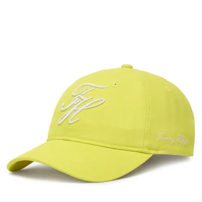 Tommy Hilfiger Cappellino Logo Embroidery Baseball Cap AW0AW18338 Verde