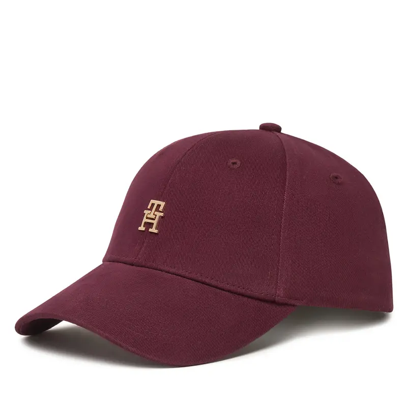 Tommy Hilfiger Cappellino Th Elevated Chic Cap AW0AW17631 Bordeaux