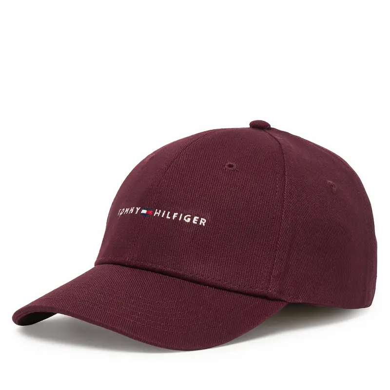 Tommy Hilfiger Cappellino Th Foundation Hct 6 Panel Cap AM0AM14045 Bordeaux