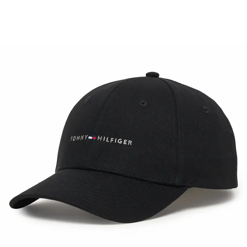 Tommy Hilfiger Cappellino Th Foundation Hct 6 Panel Cap AM0AM14045 Nero