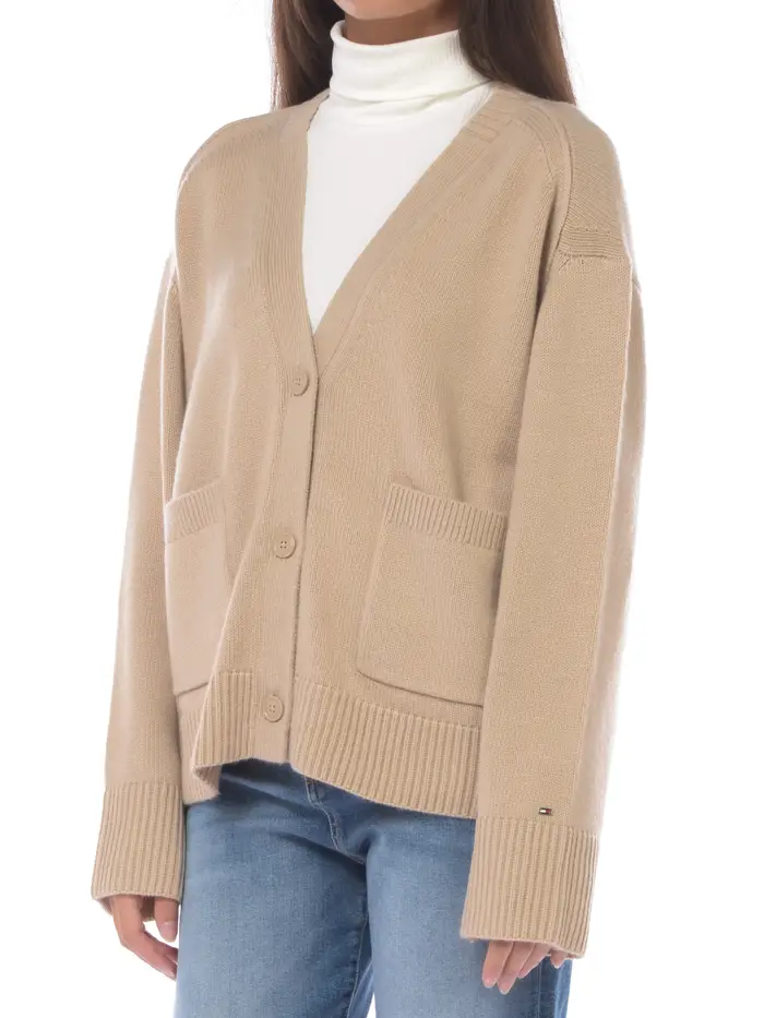 Tommy Hilfiger Cardigan Donna Beige 4610004