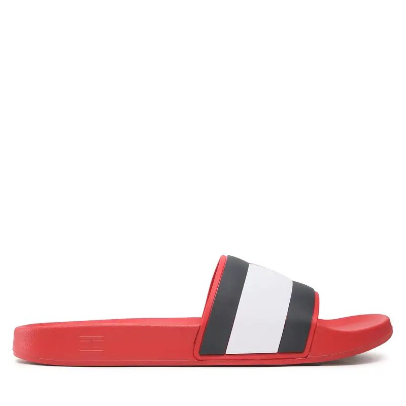 Tommy Hilfiger Ciabatte Rubber Th Flag Pool Slide FM0FM04263 Rosso