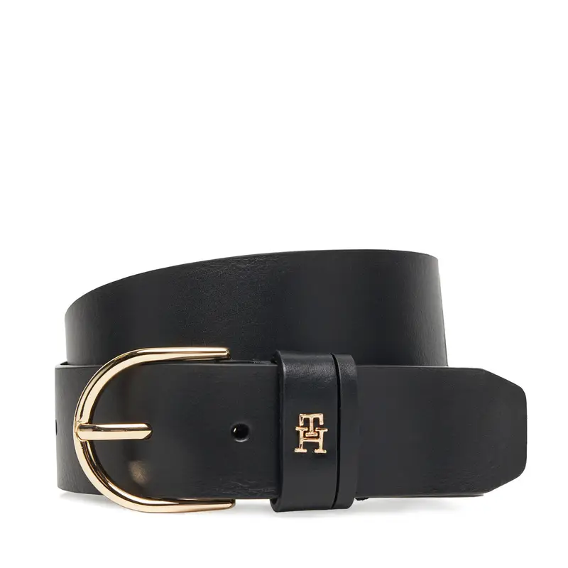 Tommy Hilfiger Cintura da donna Essential Effortless 3.5 AW0AW17757 Nero