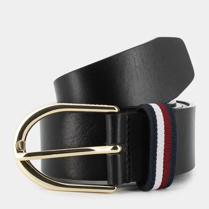 TOMMY HILFIGER Cinture da Donna, nero