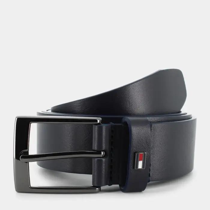 TOMMY HILFIGER Cinture da Uomo, blu