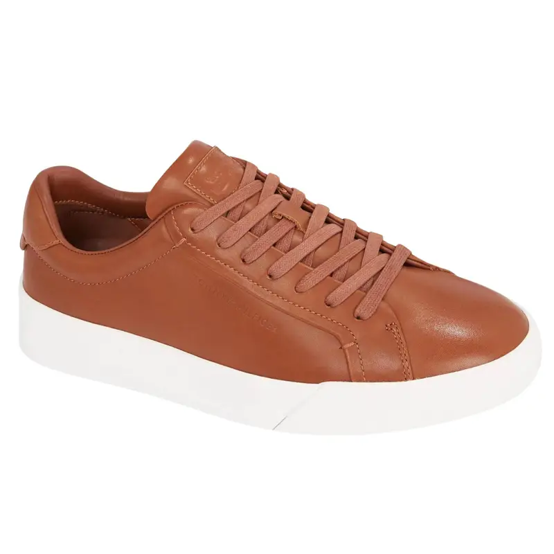 Tommy Hilfiger Court Best Cognac brown men's sports shoes size 43 43 marrone