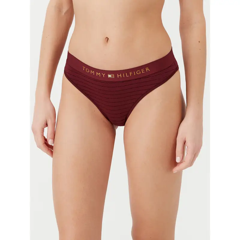 Tommy Hilfiger Culotte classiche UW0UW05588 Bordeaux Regular Fit