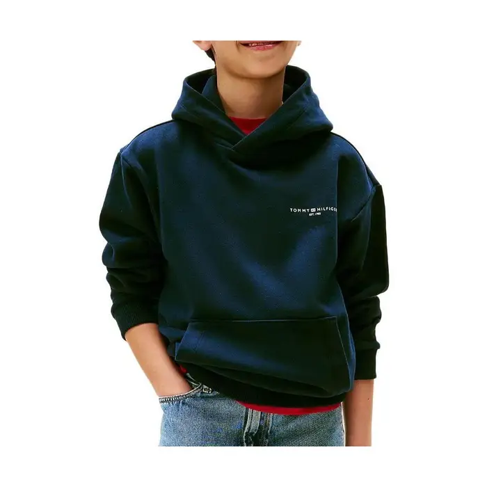 Felpe con cappuccio Tommy Hilfiger Mini Corp Hoodie Blu
