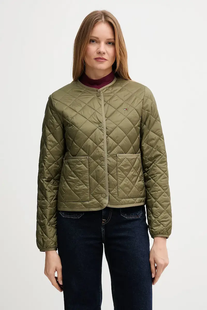 Tommy Hilfiger giacca colore verde WW0WW47290