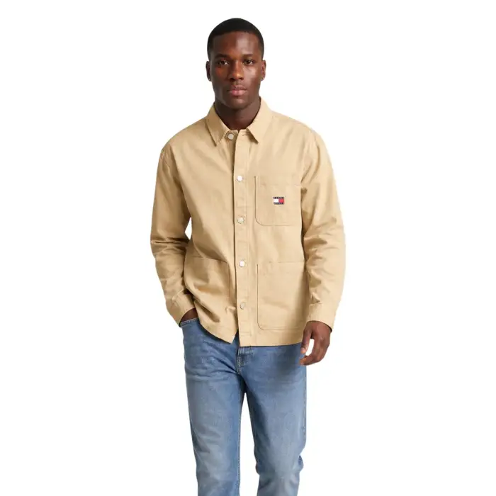 Tommy Hilfiger Jeans Camicia Uomo - beige