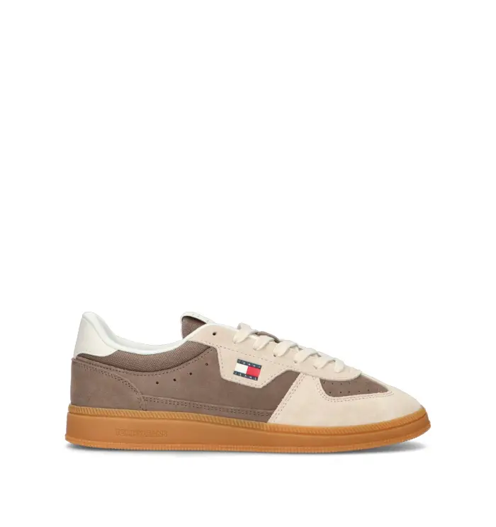 TOMMY HILFIGER JEANS Sneaker uomo marrone Vario