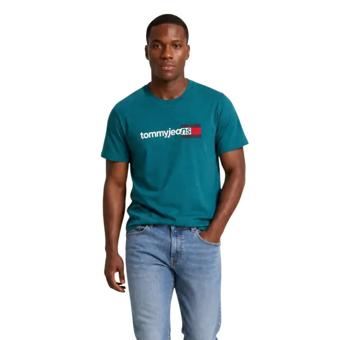 Tommy Hilfiger Jeans T-Shirt Uomo - green