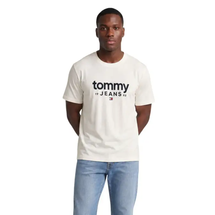 Tommy Hilfiger Jeans T-Shirt Uomo - white