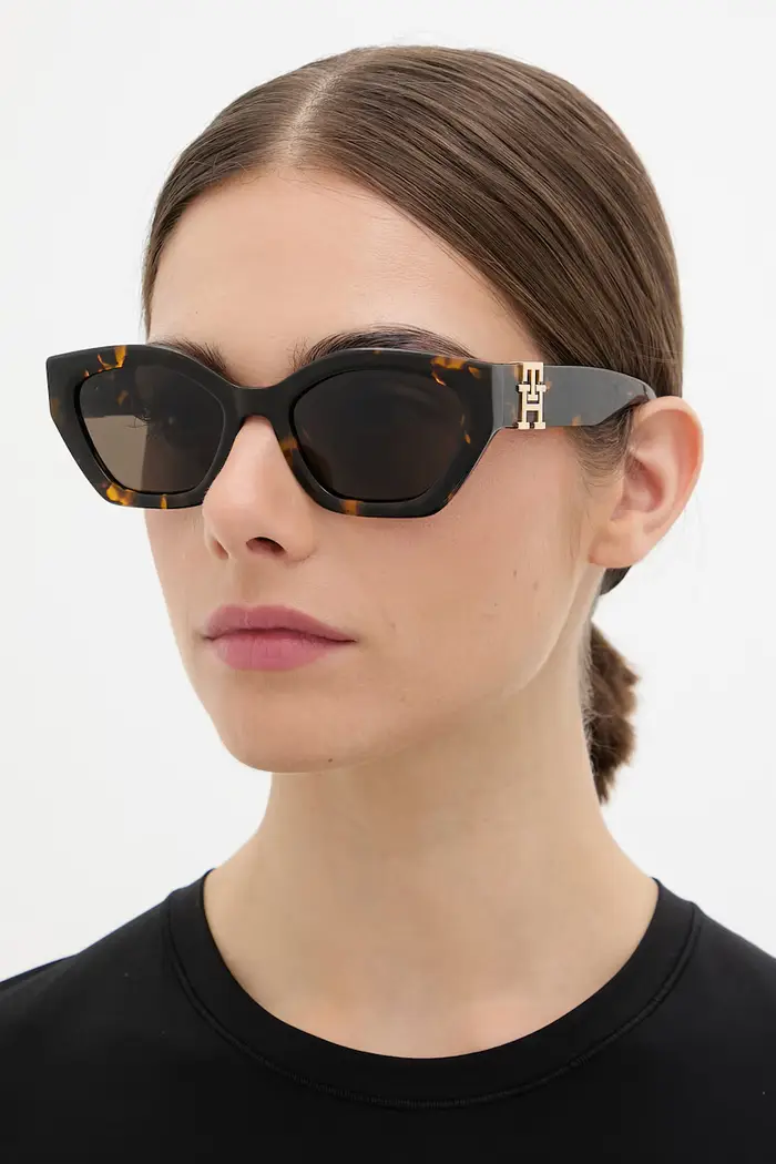 occhiali da sole da donna Marrone