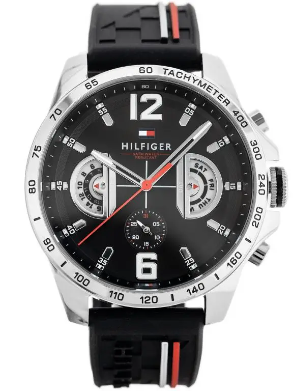 Tommy Hilfiger Orologio da uomo 1791473 DECKER (zf001c)