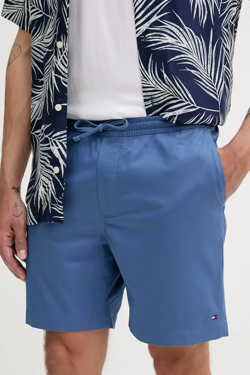 Tommy Hilfiger pantaloncini uomo colore blu MW0MW40743