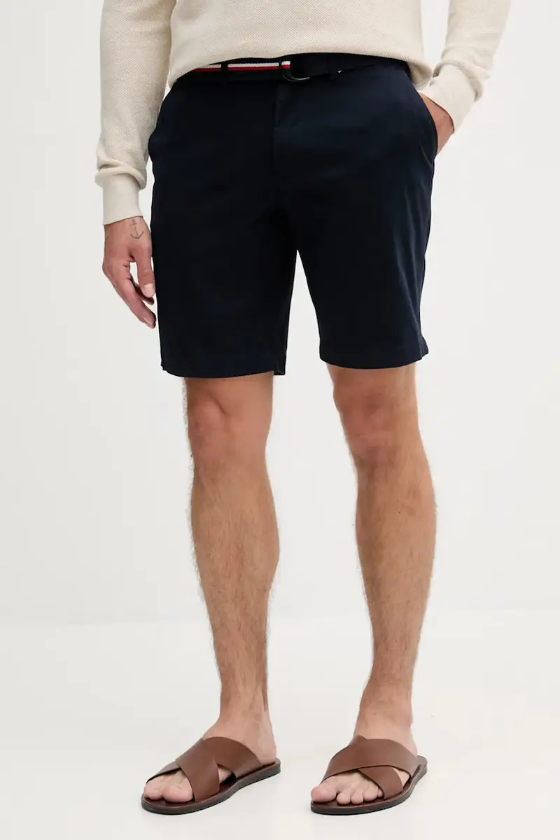 Tommy Hilfiger pantaloncini uomo colore blu navy MW0MW39706