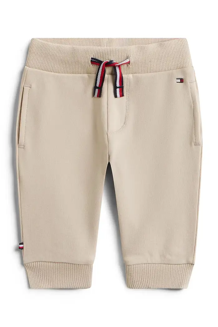 Tommy Hilfiger pantaloni tuta neonato/a Beige