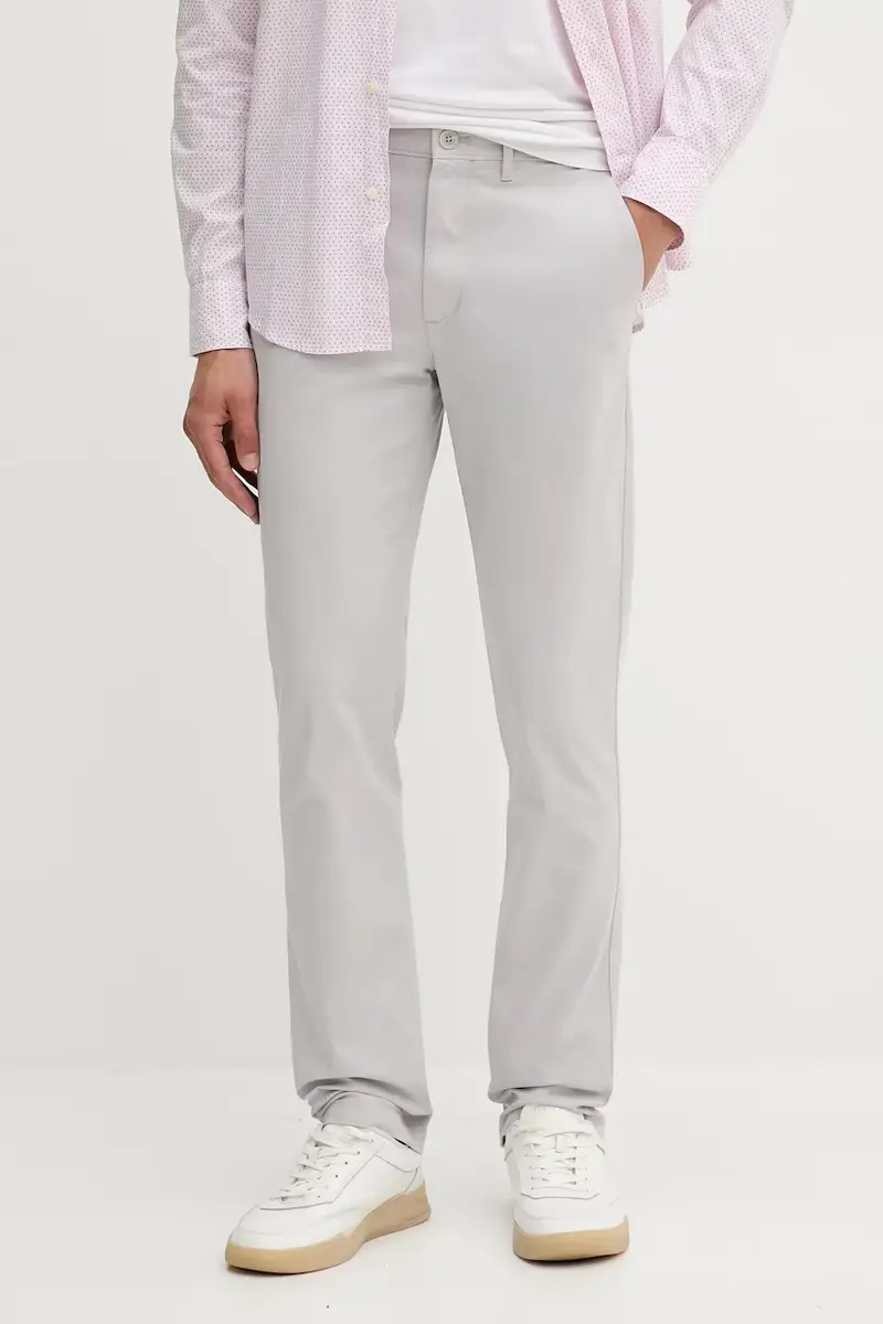 Tommy Hilfiger pantaloni uomo colore grigio MW0MW40262