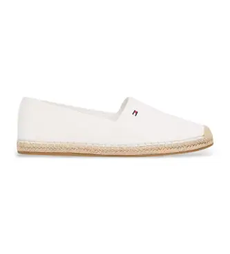 Tommy Hilfiger per donna FW0FW08541 Espadrillas in tela con bandiera beige, Tessuto, Basso, Nessuno, Casual