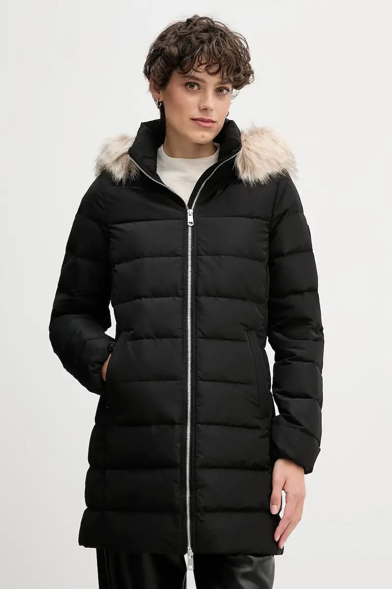 Tommy Hilfiger piumino colore nero WW0WW47540