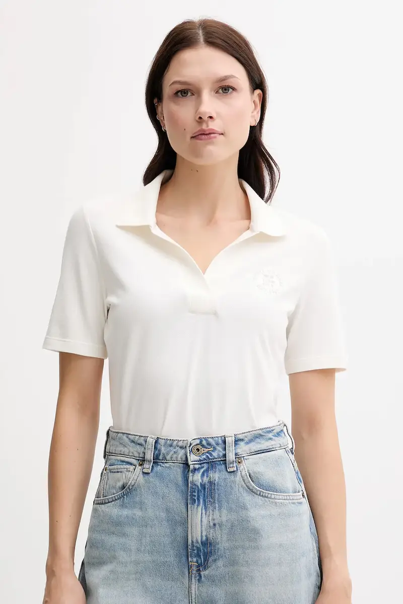Tommy Hilfiger Polo Donna Beige 3123203