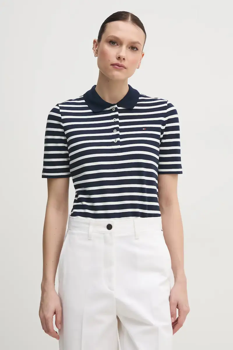 Tommy Hilfiger Polo Donna Blu 3313784
