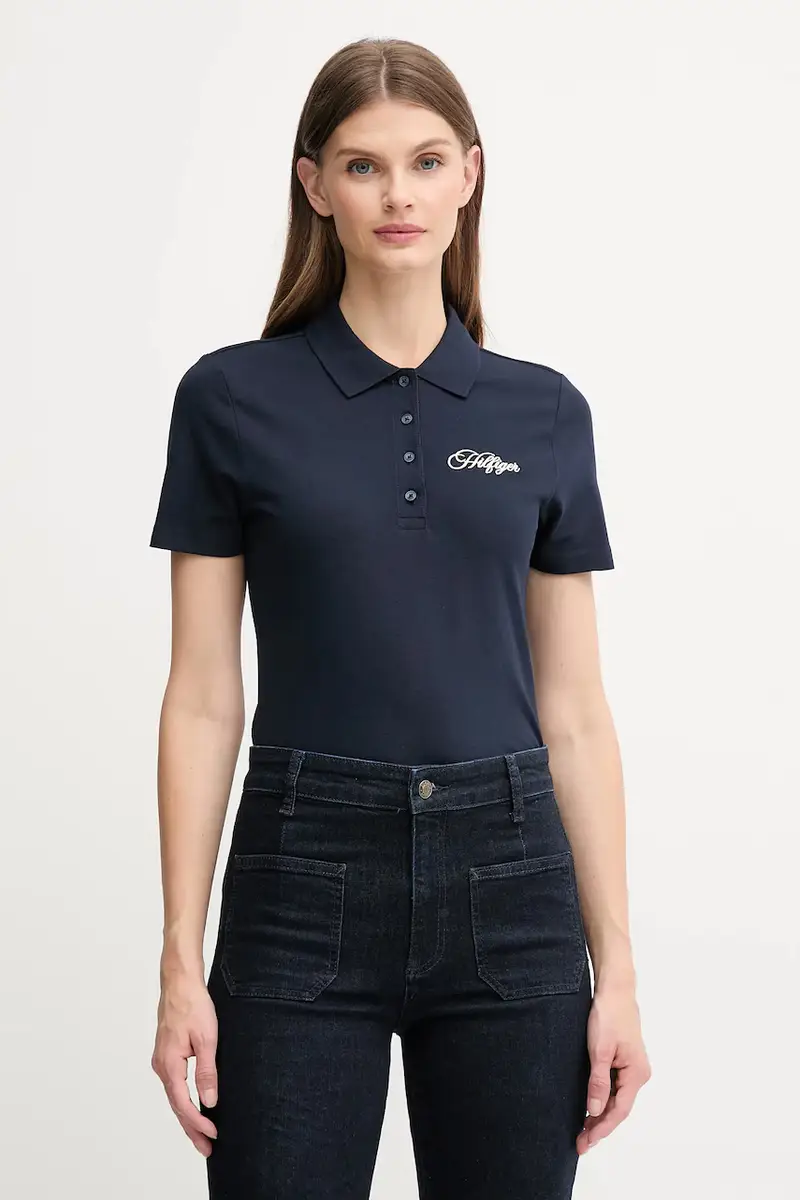 Tommy Hilfiger Polo Donna Blu 3424353